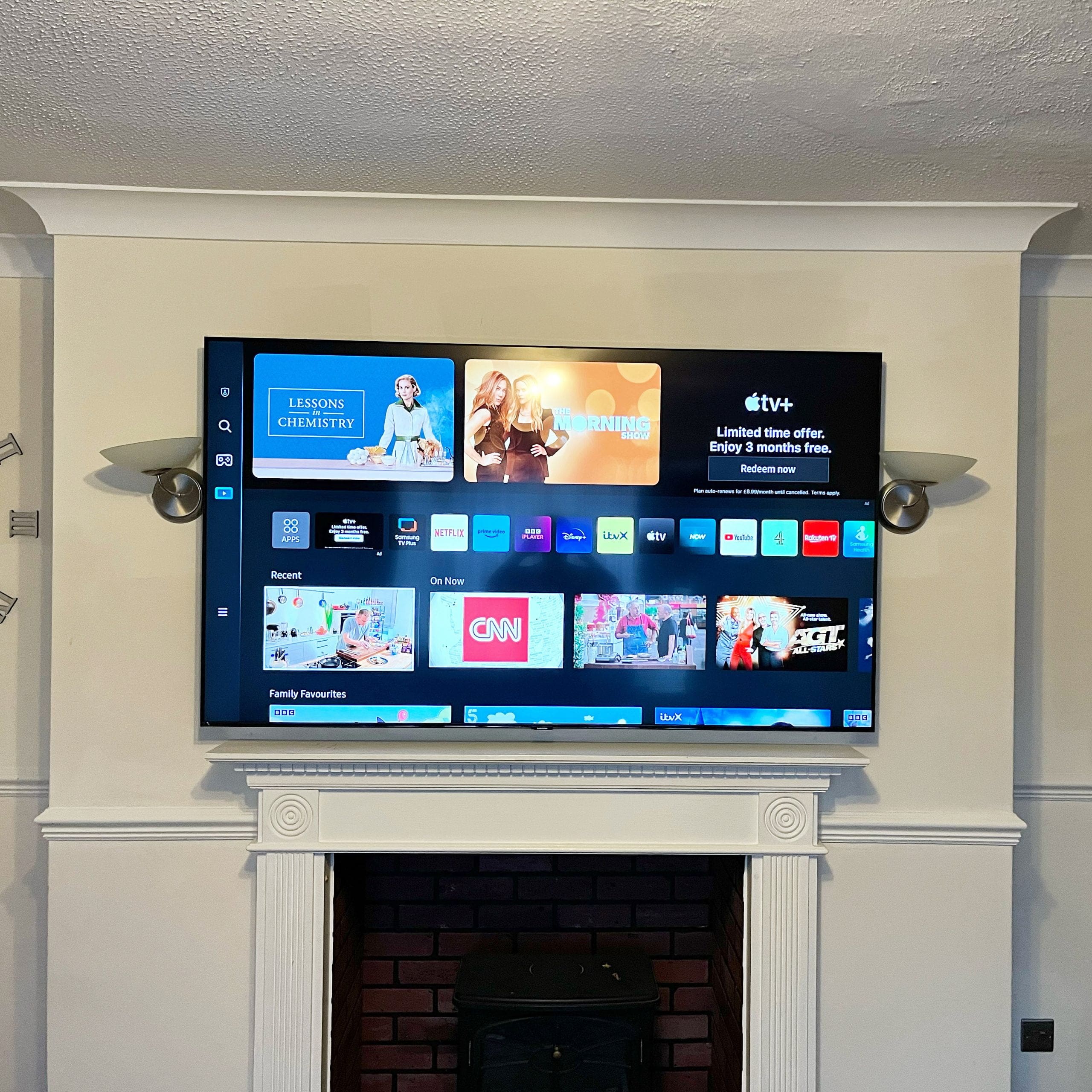 TV wall mounting service 