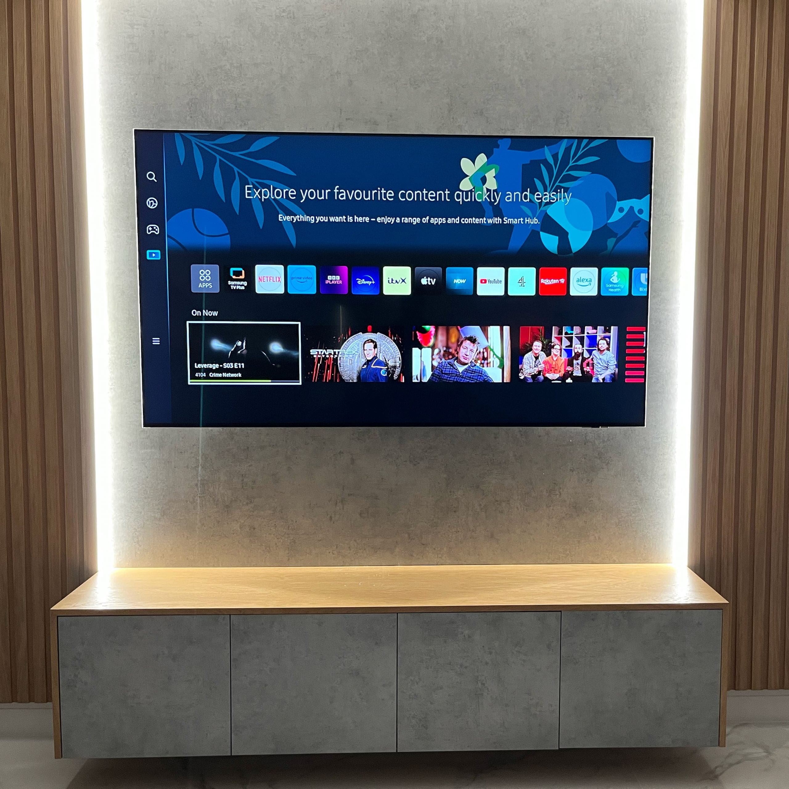 TV wall mounting service 